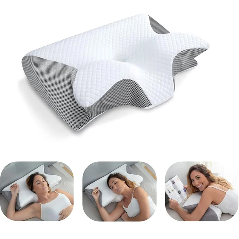 Memory Foam Orthopedic Pillow Neck Pain - Almohada Ortopédica de Espuma Viscoelástica 2