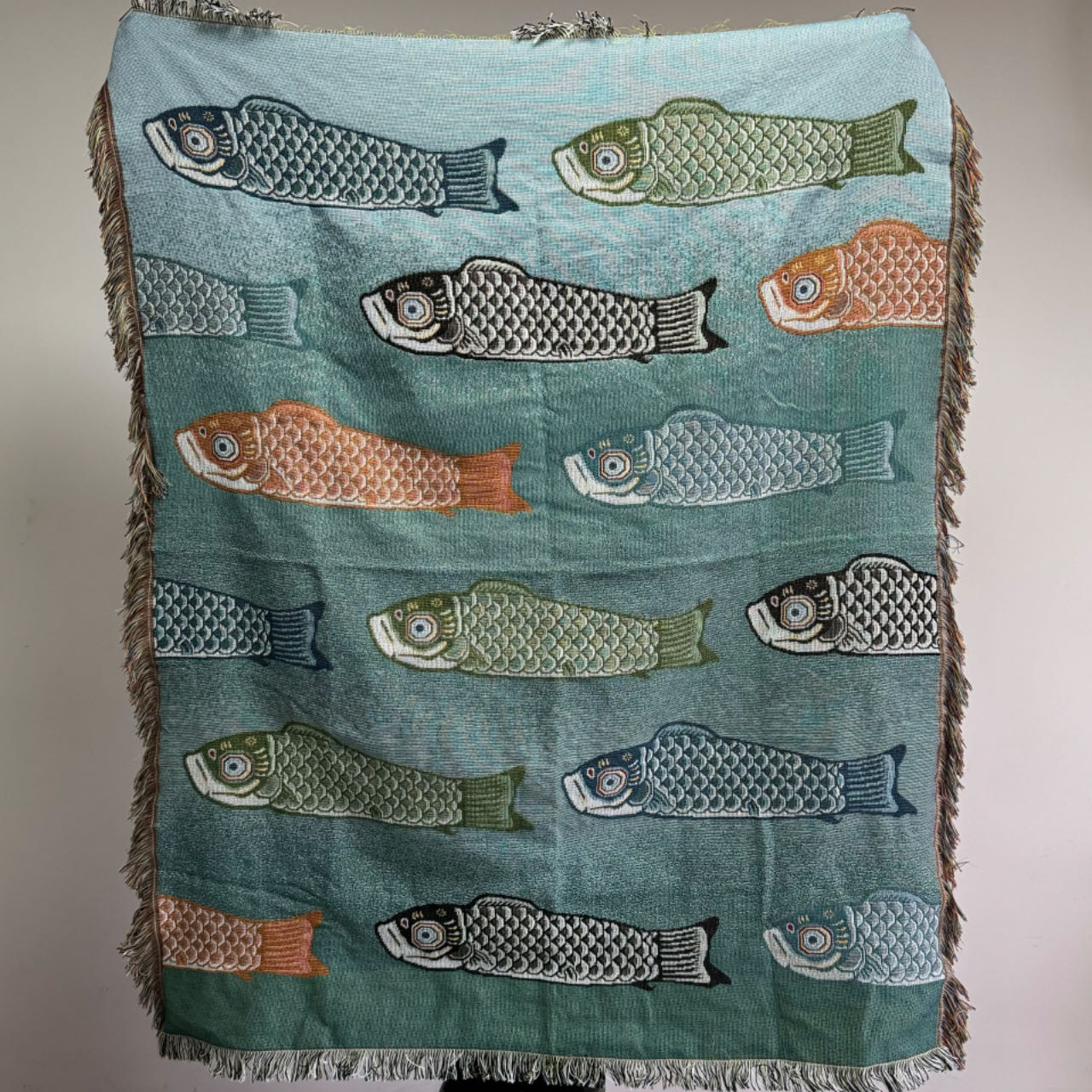 Manta moderna y sencilla con e - Boho Throw Blanket Fringe reseña y precio