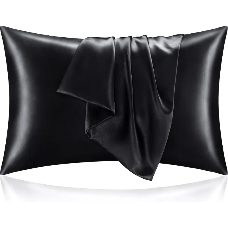 1/2 unidades de fundas de almo - Satin Silk Pillowcase Hair Skin reseña y precio