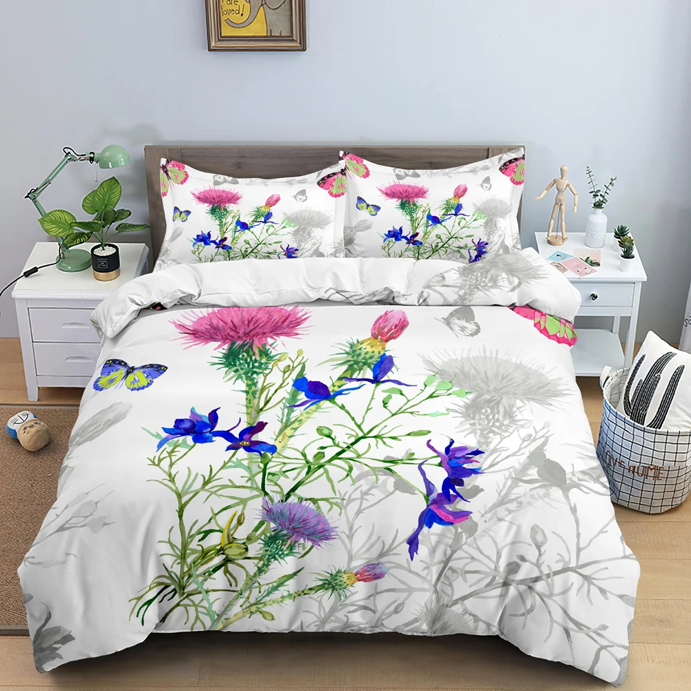 Juego de cama de mariposa, fun - Duvet Cover Sets With Zipper reseña y precio