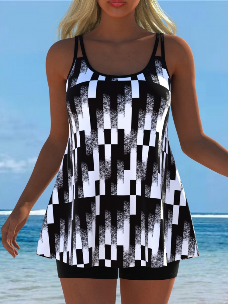 Nuevo conjunto de Tankini, tra - Bath reseña y precio
