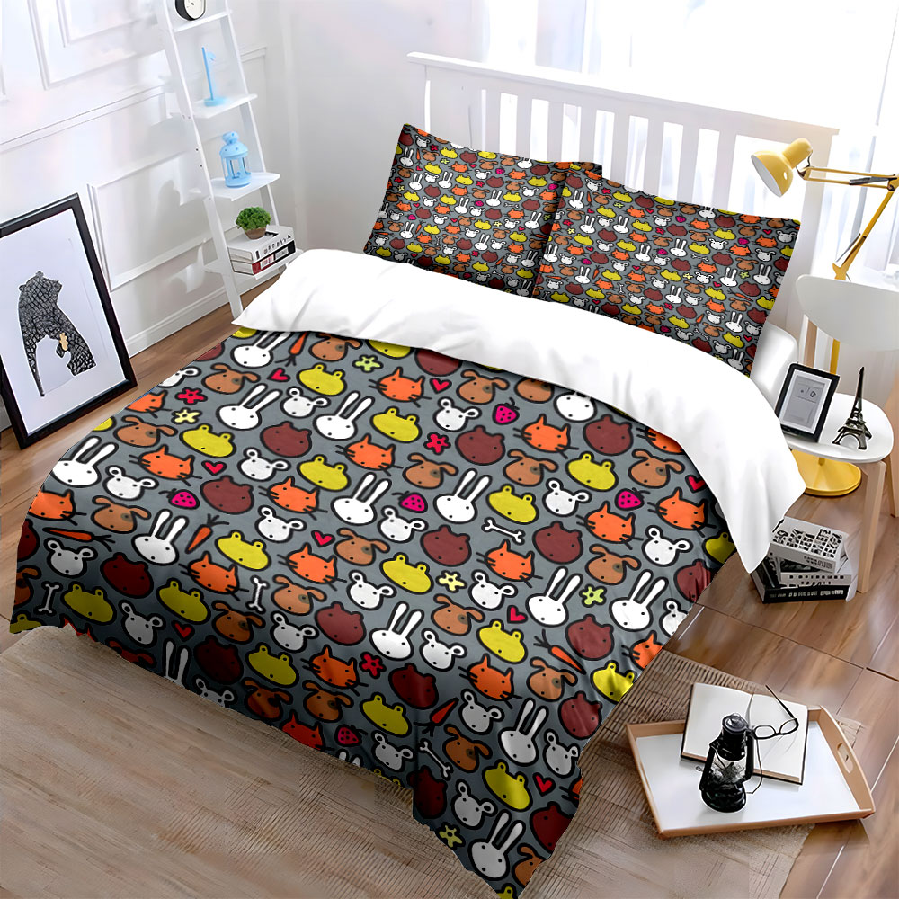 Juego de funda nórdica con est - Duvet Cover Sets With Zipper reseña y precio