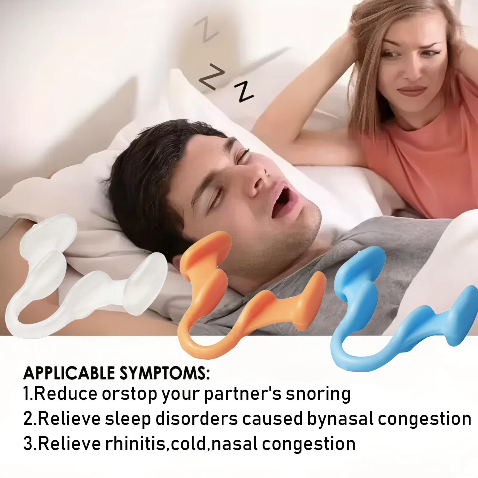 10PCS Dilatador Nasal de Silic - Anti Snore Contour Pillow reseña y precio